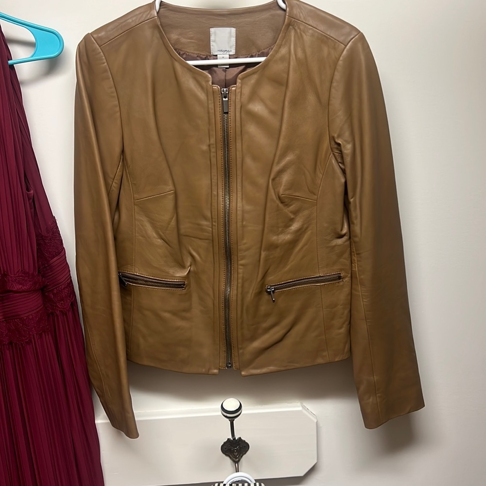 Halogen Women’s Leather Jacket
